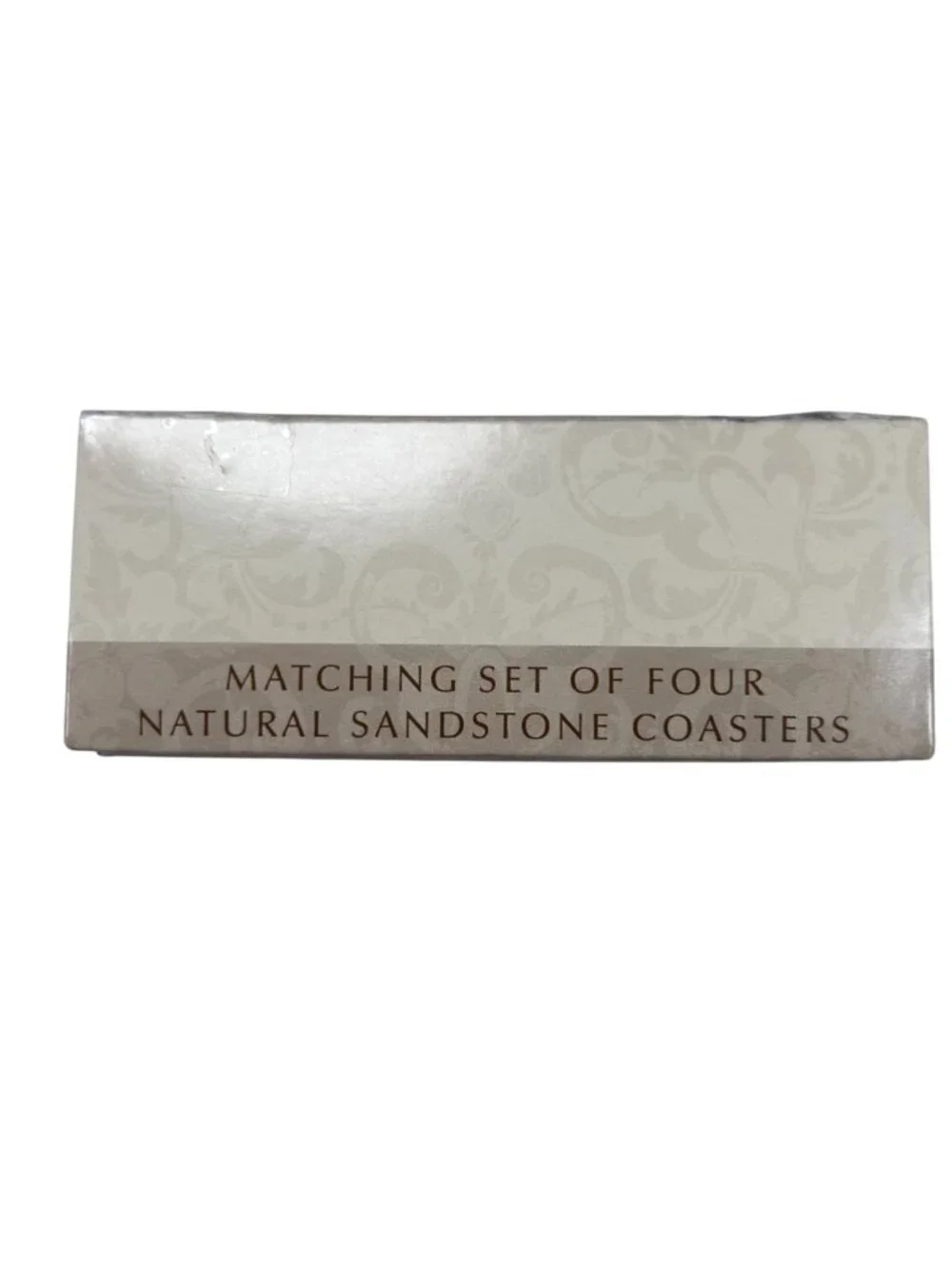 Thirstystone Monograms C Drink Coasters Absorbing Stone